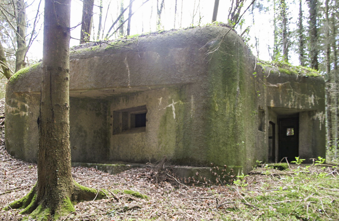 Ligne Maginot - B726 - FERME MIQUET (Blockhaus pour canon) - Façade Nord
