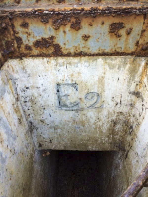 Ligne Maginot - E2 - (Chambre de coupure) - Le puits d'accès