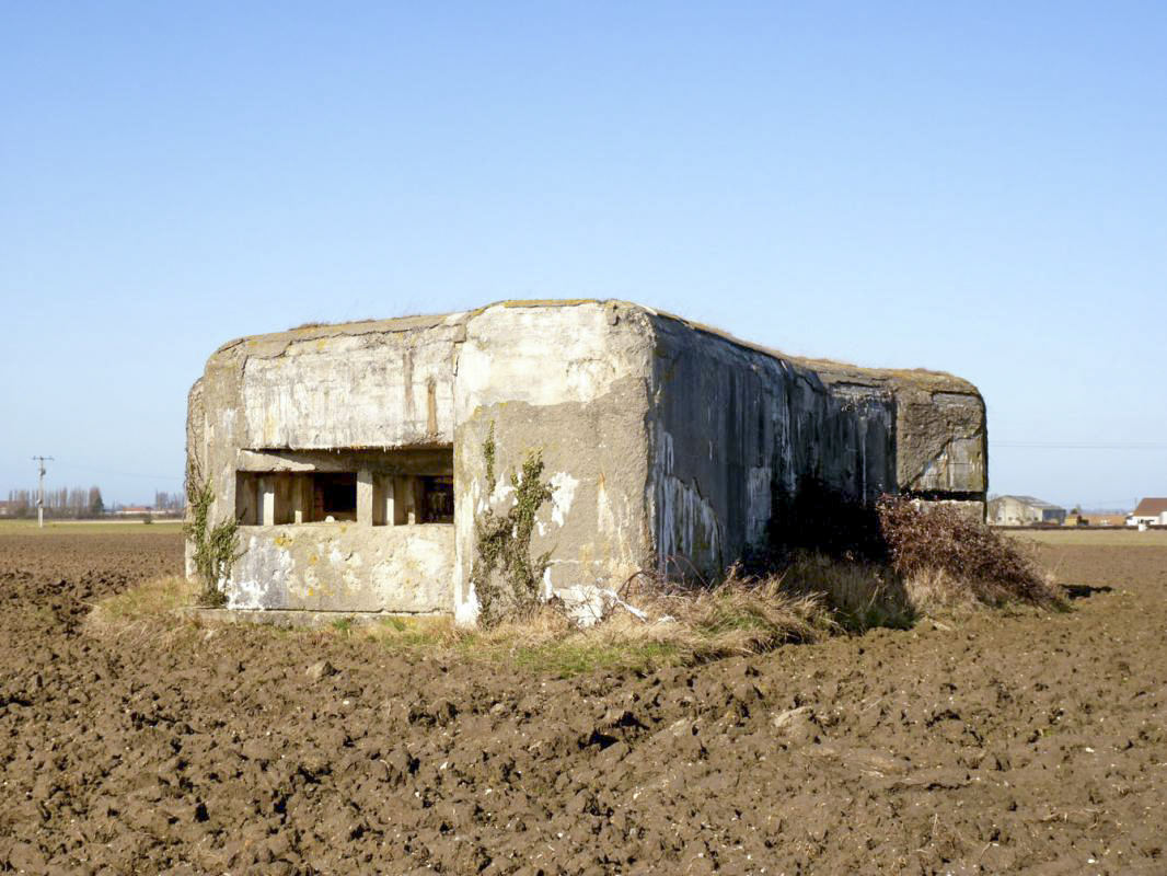 Ligne Maginot - A2 - HONDSCHOOTE - (Blockhaus lourd type STG / STG-FCR - Double) - 