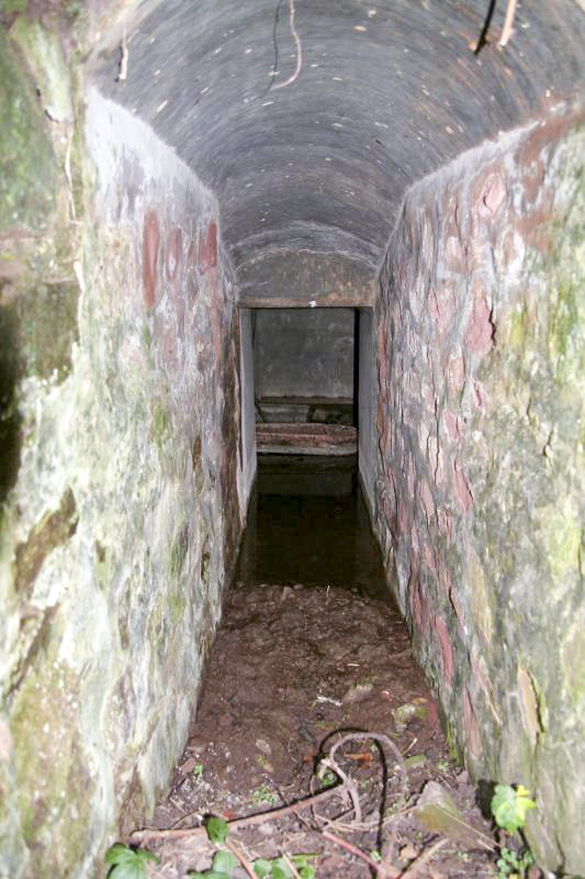 Ligne Maginot - FM127 - PETIT MUEHLBERG Nord (Blockhaus pour arme infanterie) - Galerie d'accès à l'extrémité de la tranchée - B.HENRICH