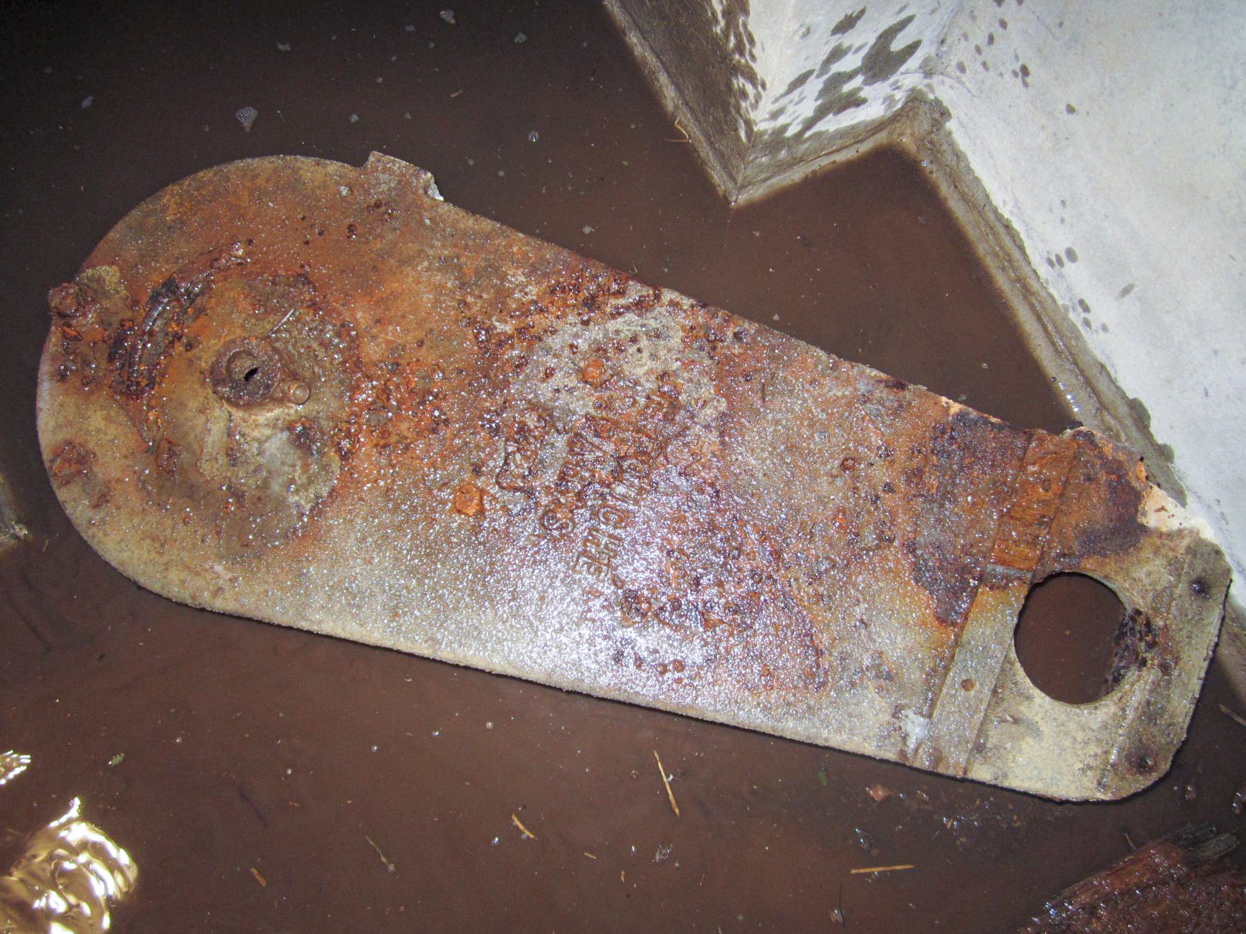 Ligne Maginot - FM127 - PETIT MUEHLBERG NORD - (Blockhaus pour arme infanterie) - Carter du ventilateur - Gregory Fuchs