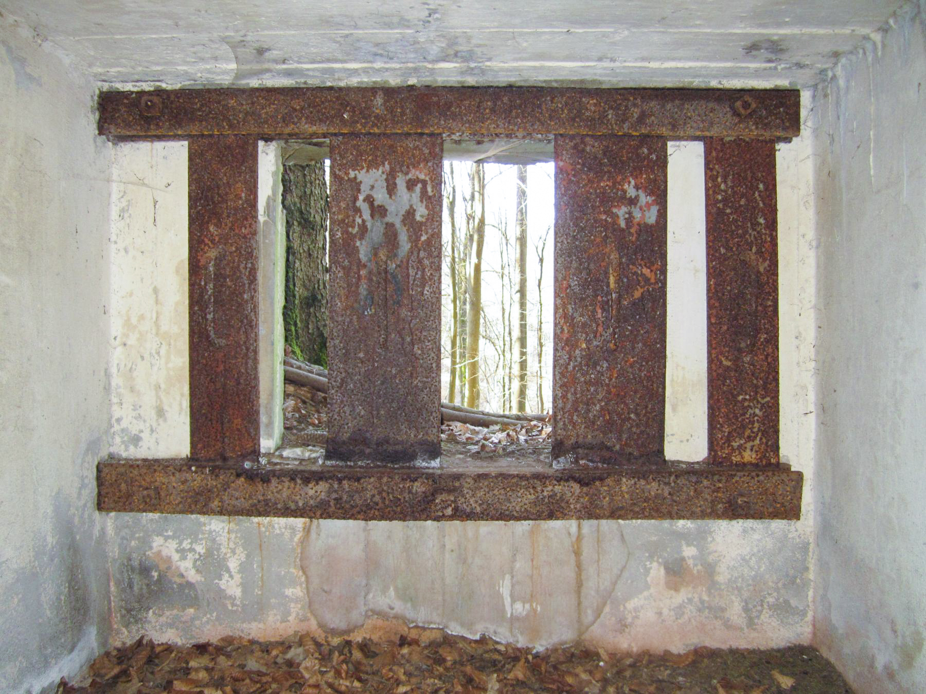 Ligne Maginot - C10 - GUNSTHAL 3 - (Blockhaus pour canon) - Créneau antichar