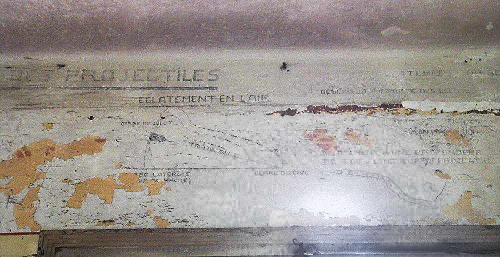 Ligne Maginot - LANGENSOULTZBACH - (Camp de sureté) - Peinture murale du casernement - GRAMI