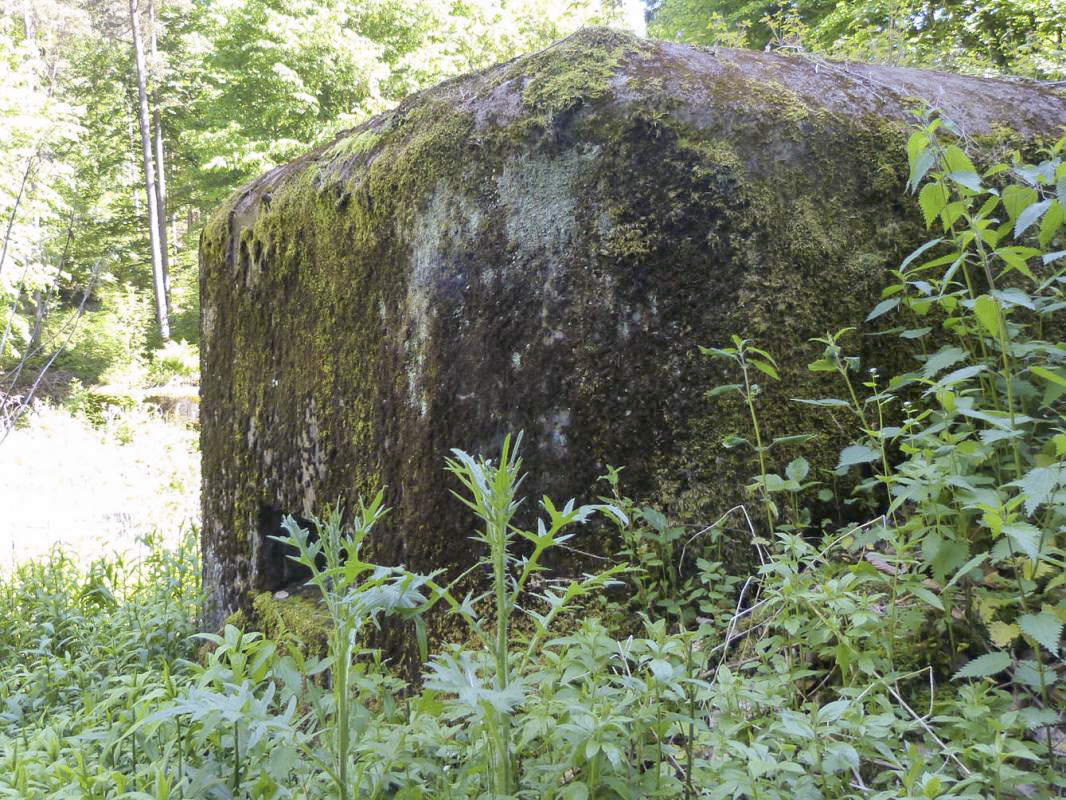 Ligne Maginot - LANGTHAL 1 - (Blockhaus pour arme infanterie) - Créneau FM frontal
