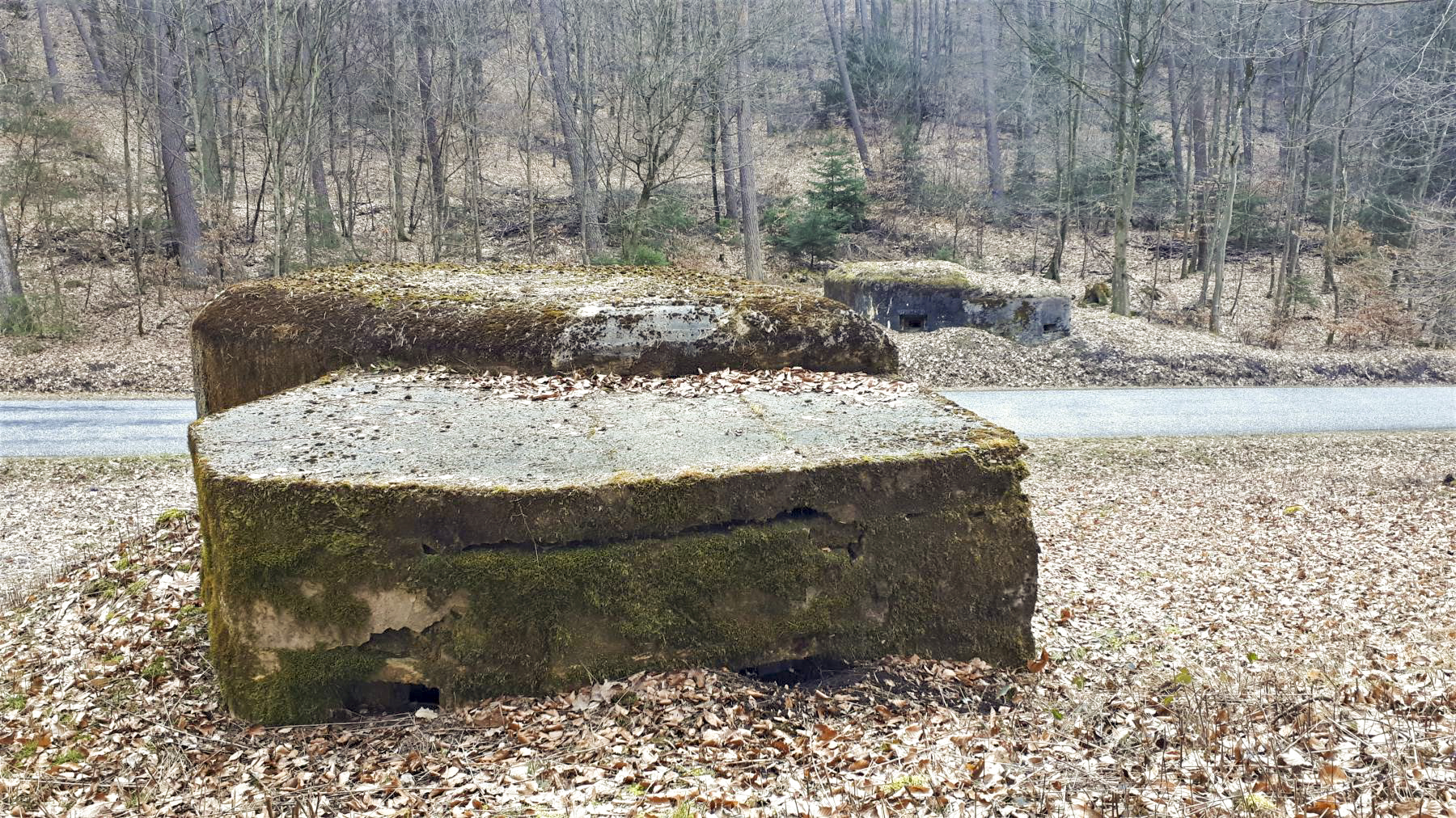 Ligne Maginot - LANGTHAL 1 - (Blockhaus pour arme infanterie) - Le blockhaus de défense rapprochée