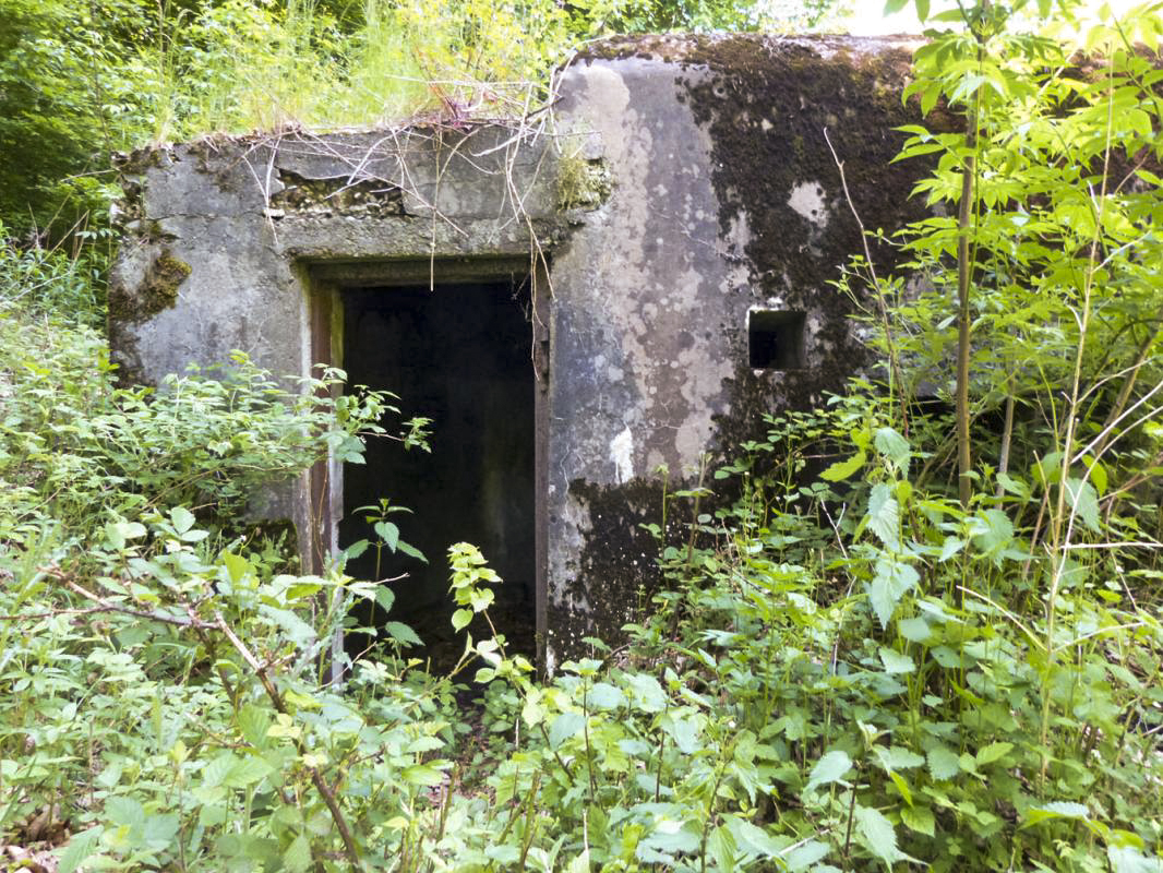 Ligne Maginot - LANGTHAL 1 - (Blockhaus pour arme infanterie) - L'entrée