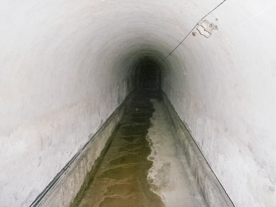 Ligne Maginot - LEMBACH - (Ouvrage d'infanterie) - Galerie principale au niveau des blocs de combats