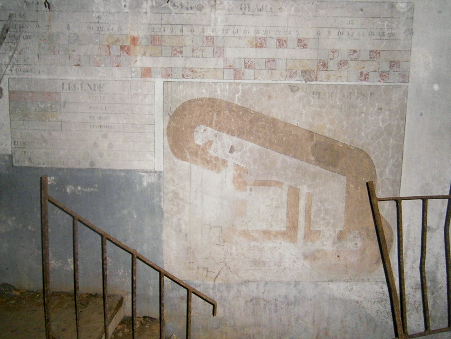 Ligne Maginot - LEMBACH - (Ouvrage d'infanterie) - Bloc 1
Étage inférieur