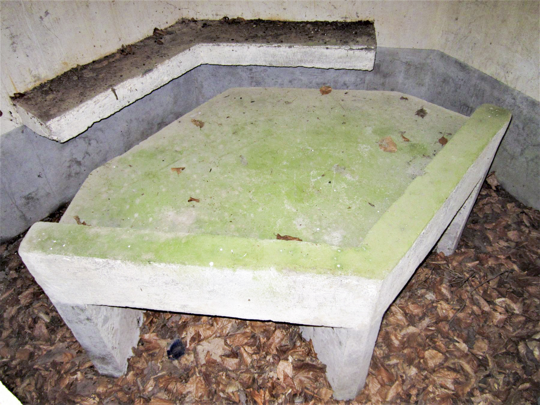 Ligne Maginot - M79 - BETZENTHAL 2 - (Blockhaus pour arme infanterie) - Le support de la mitrailleuse - Gregory Fuchs