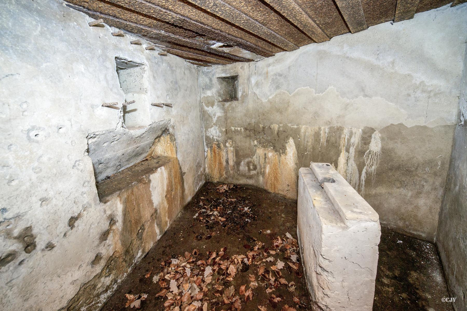 Ligne Maginot - M28 - BETZENTHAL 1 - (Blockhaus pour arme infanterie) - Chambre de tir ouest