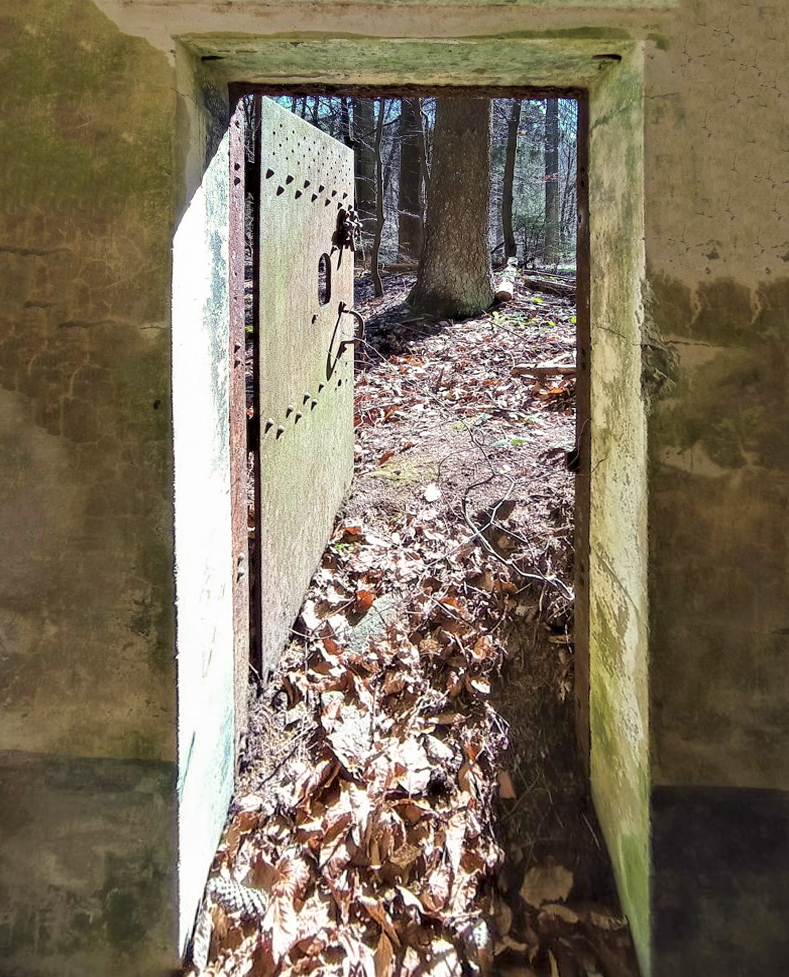 Ligne Maginot - FM34 - NONNENHARDT CENTRE 1 - (Blockhaus pour arme infanterie) - L'entrée