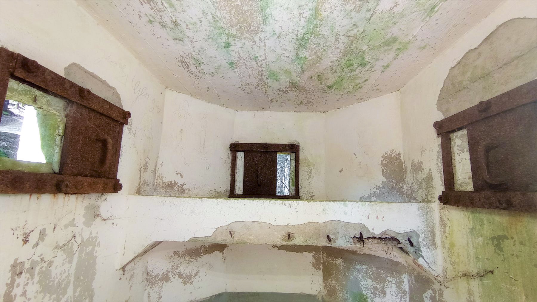 Ligne Maginot - FM34 - NONNENHARDT CENTRE 1 - (Blockhaus pour arme infanterie) - Chambre de tir