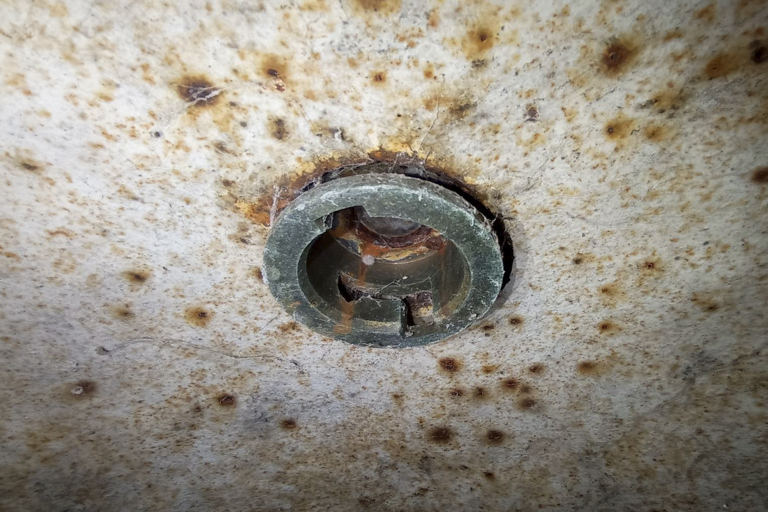 Ligne Maginot - NONNENHARDT N°2 - (Blockhaus pour arme infanterie) - L'orifice périscopique de la cloche GFM