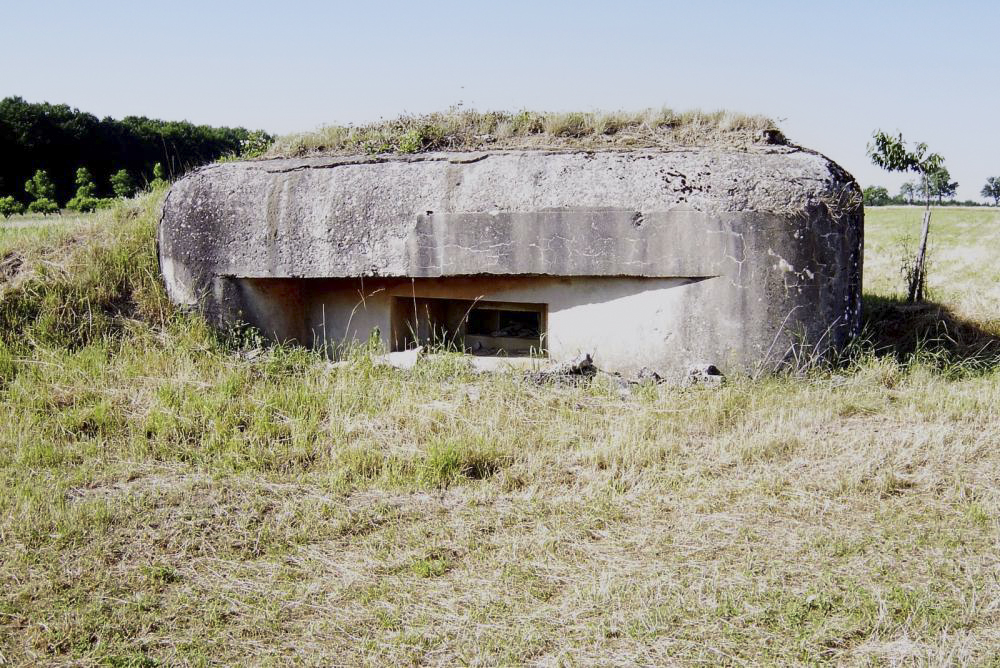 Ligne Maginot - SPIESS 1 - (Blockhaus pour arme infanterie) - Le créneau mitrailleuse Sud-Ouest - B. Henrich