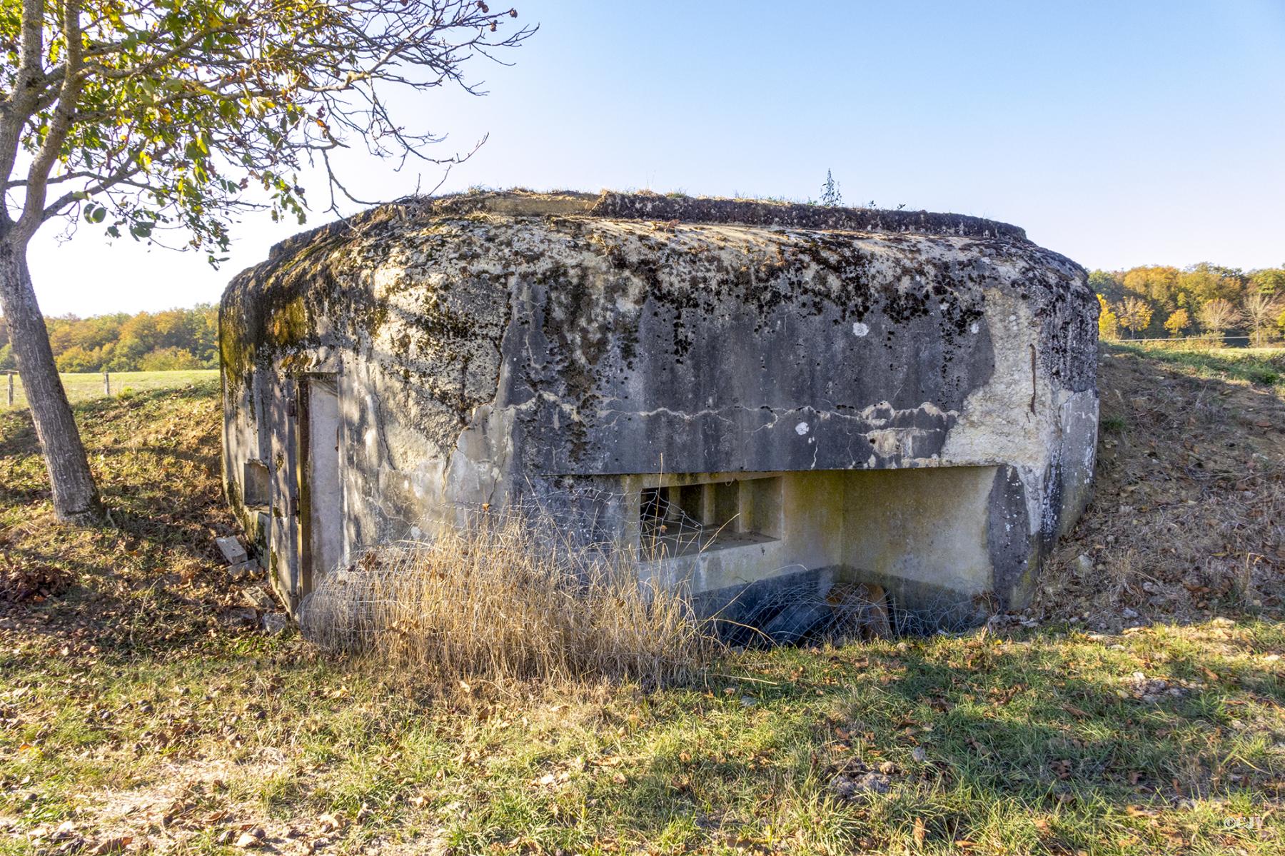 Ligne Maginot - SPIESS 3 - (Blockhaus pour arme infanterie) - Le créneau mitrailleuse