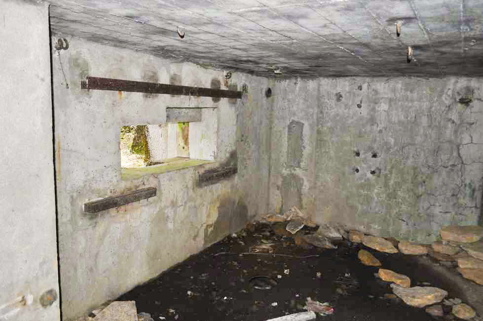 Ligne Maginot - DB2 - (Blockhaus pour canon) - L'emplacement pour le canon - Pruzsina jérome