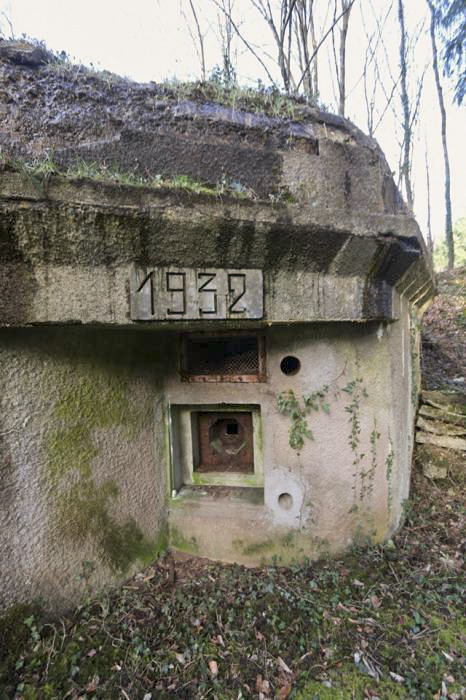 Ligne Maginot - WINDSTEIN - (Casemate d'infanterie - double) - La caponnière FM défendant l'entrée