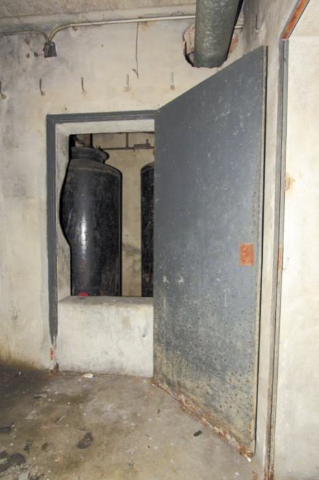 Ligne Maginot - NANCY- LAXOU - CENTRAL PROTéGé - (Central téléphonique isolé) - Réservoir à combustible de la chaudière