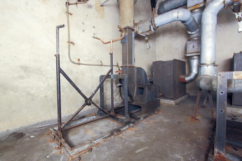 Ligne Maginot - NANCY- LAXOU - CENTRAL PROTéGé - (Central téléphonique isolé) - Système de ventilation