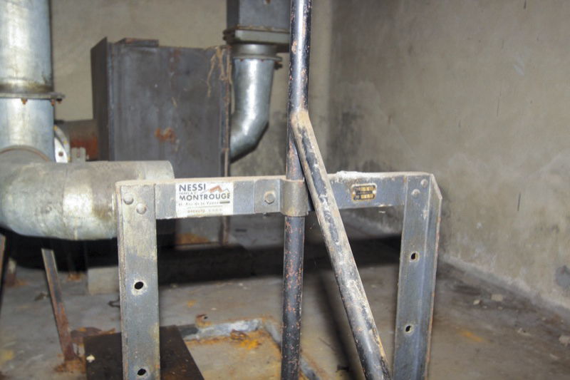 Ligne Maginot - NANCY- LAXOU - CENTRAL PROTéGé - (Central téléphonique isolé) - Système de ventilation