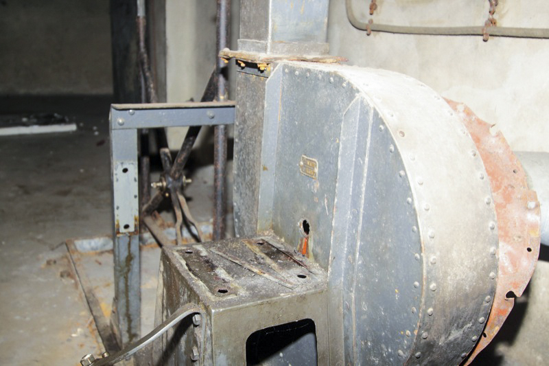 Ligne Maginot - NANCY- LAXOU - CENTRAL PROTéGé - (Central téléphonique isolé) - Système de ventilation