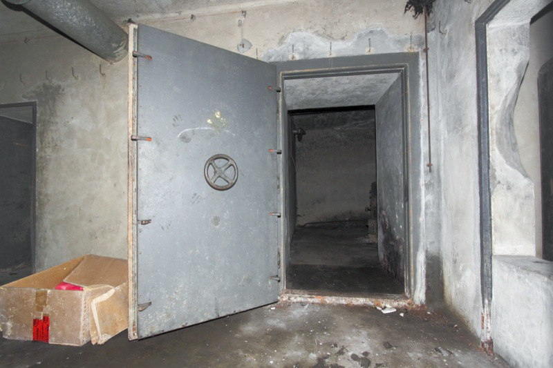 Ligne Maginot - NANCY- LAXOU - CENTRAL PROTéGé - (Central téléphonique isolé) - Porte de la chaufferie