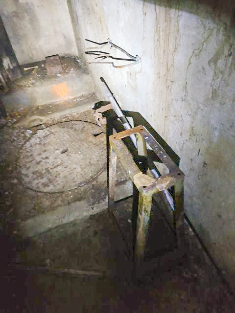 Ligne Maginot - BARRUNGSHOFF - BORNUNGSHOFF - X11 - (Abri) - Le puits de l'abri. - Rominoutche