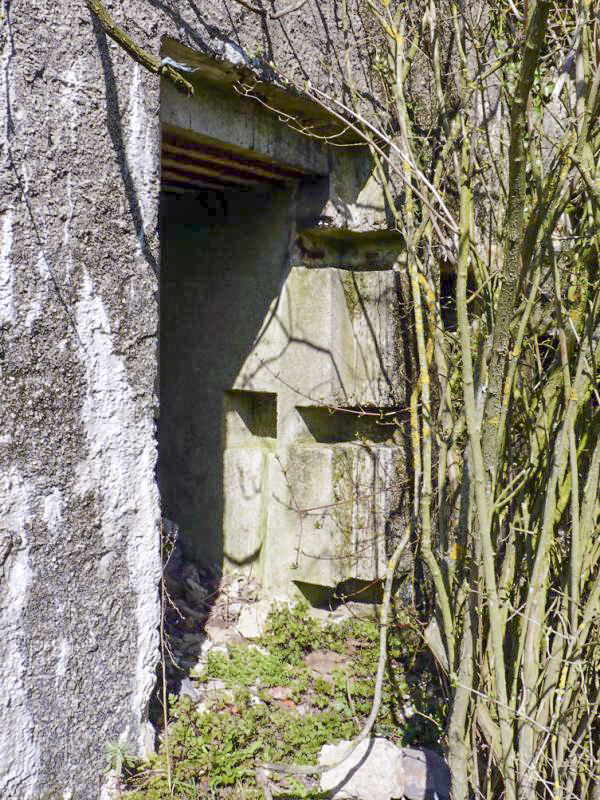 Ligne Maginot - A6 - EPI DE BLE - (Blockhaus lourd type STG / STG-FCR - Double) - Entrée des hommes