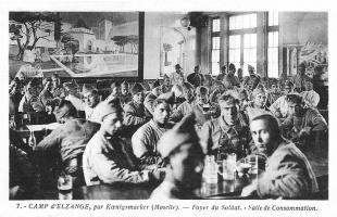 Ligne Maginot - ELZANGE - (Camp de sureté) - Le foyer du soldat - Salle de consommation