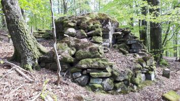 Ligne Maginot - FM41 - GRAND MUEHLBERG 1 - (Blockhaus pour arme infanterie) - Créneaux coté droit
