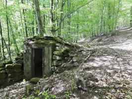 Ligne Maginot - M9 - TRAUTBACH 1 - (Blockhaus pour arme infanterie) - L'entrée