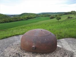 Ligne Maginot - EINSELING - A36 - (Ouvrage d'infanterie) - Cloche JM Est modifiée en AM
Direction de tir