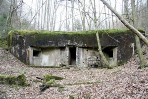 Ligne Maginot - TRAUTBACH OUEST - (Blockhaus pour arme infanterie) - La façade arrière