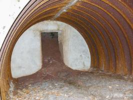 Ligne Maginot - HERRENWALD - ( III - 153° RIF ) - (PC de Quartier) - Prévision pour galerie supplémentaire