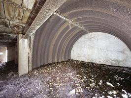 Ligne Maginot - HERRENWALD - ( III - 153° RIF ) - (PC de Quartier) - La troisième alvéole en tôle métro