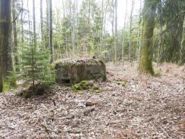 Ligne Maginot - HARDT 1 - (Blockhaus pour arme infanterie) - Vue frontale