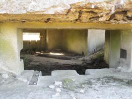 Ligne Maginot - B115 - ROMMEL BECQUE - (Blockhaus pour canon) - Intérieur du B 115 - Rommel Becque.