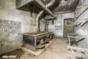 Ligne Maginot - RIPPERT - X13 (QUARTIER KARRE - II/168°RIF) - (Abri) - Le local de la cuisine.
