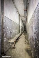 Ligne Maginot - RIPPERT - X13 (QUARTIER KARRE - II/168°RIF) - (Abri) - Couloir de fond, lequel dessert les différentes chambrées.