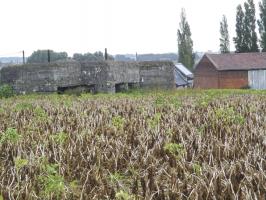 Ligne Maginot - CEZF-H - RYVELD EST - (Casemate d'infanterie) - Vue prise du côté de la Petite route de Ryveld