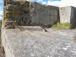 Ligne Maginot - DUNES NORD - (Cuve pour canon) - 