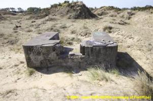 Ligne Maginot - DUNES SUD - (Cuve pour canon) - 