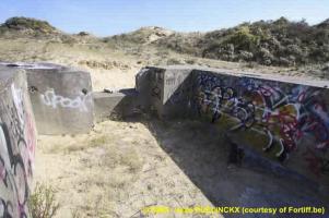 Ligne Maginot - DUNES SUD - (Cuve pour canon) - 