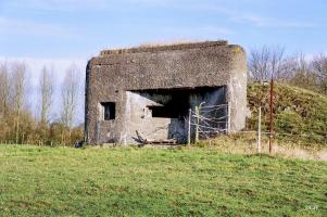Ligne Maginot - B312 - ANSTAING - (Blockhaus pour canon) - 