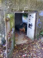 Ligne Maginot - B313 - GRUSON NORD-OUEST - (Blockhaus pour canon) - Accès à l'intérieur.
