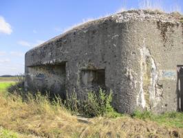 Ligne Maginot - B320 - CAMPHIN - (Blockhaus pour canon) - Face orientée côté ouest