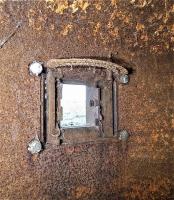 Ligne Maginot - BUCHHOLZBERG (I / 79° RIF) - (Abri) - Un des cinq créneaux de la cloche GFM Ouest avec le reste de son système de pointage pour FM