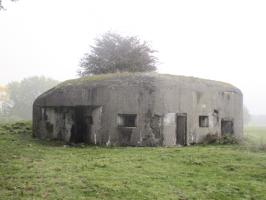 Ligne Maginot - B349 - MONTURY (Blockhaus pour canon) - Blockhaus situé dans un pré.