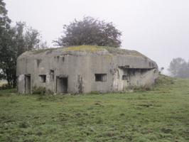 Ligne Maginot - B349 - MONTURY (Blockhaus pour canon) - Blockhaus situé dans un pré.