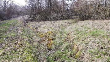 Ligne Maginot - HOCHWALD - (Ouvrage d'artillerie) - Ouvrage ouest, cunettes d'évacuation des eaux de pluies